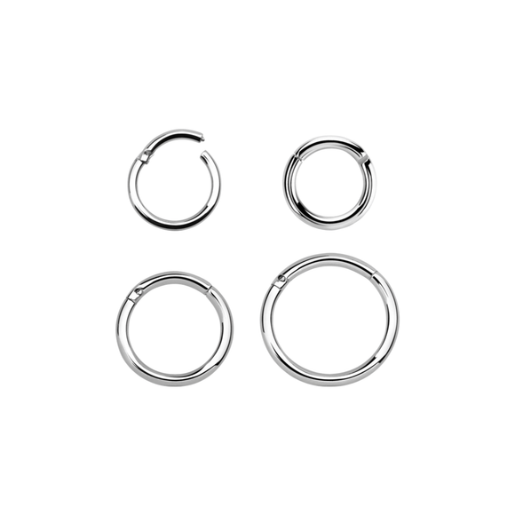 Ring - Hinged Segment Ring (Surgical Steel)