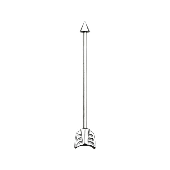 Industrial Arrow Barbell (Surgical Steel)