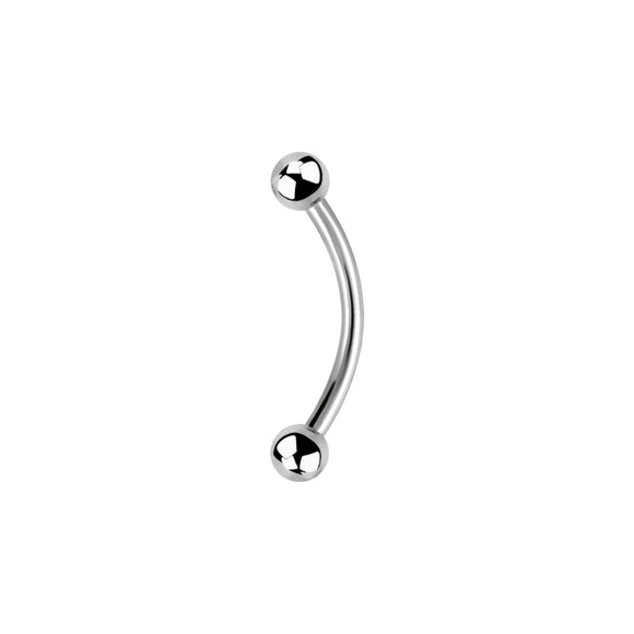 Curved Barbell (Surgical Steel)